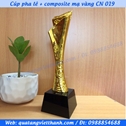 Cúp composite cuốn thư (mẫu 019)