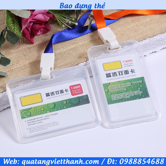 Bao đựng thẻ nhua