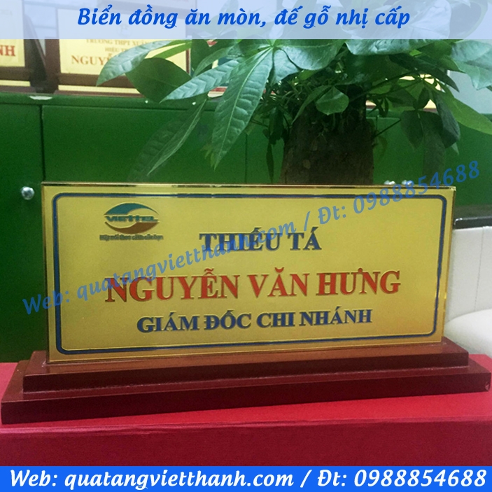 Biển đồng nhị cấp 01