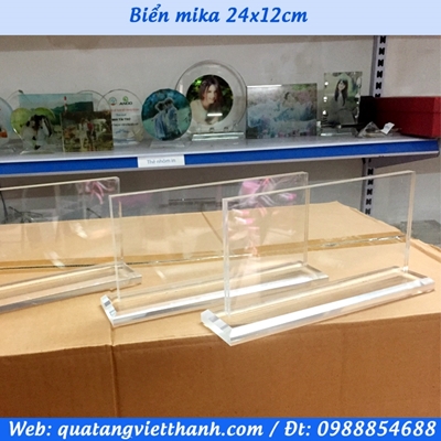 Biển mica 12x24