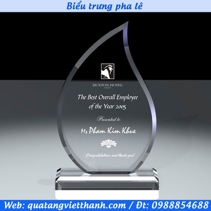 Biểu trưng pha lê ngọn lửa