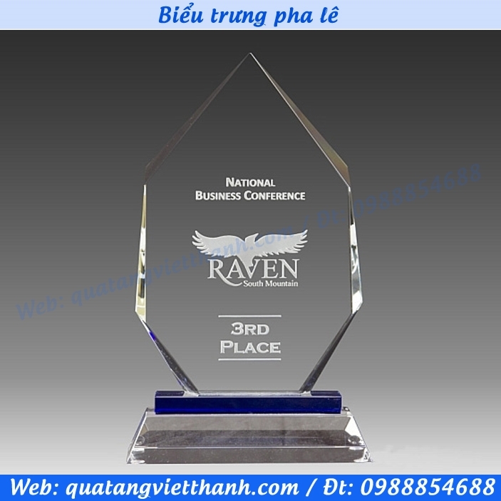 Biểu trưng pha lê (Mẫu T09)