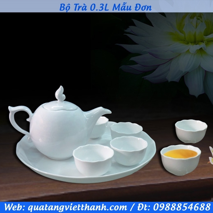 Bộ Trà 0.3L Mẫu Đơn