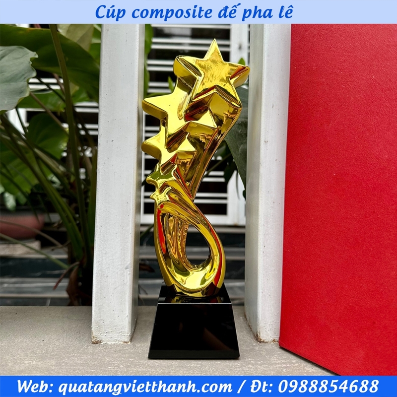 Cúp composite 5 sao 008