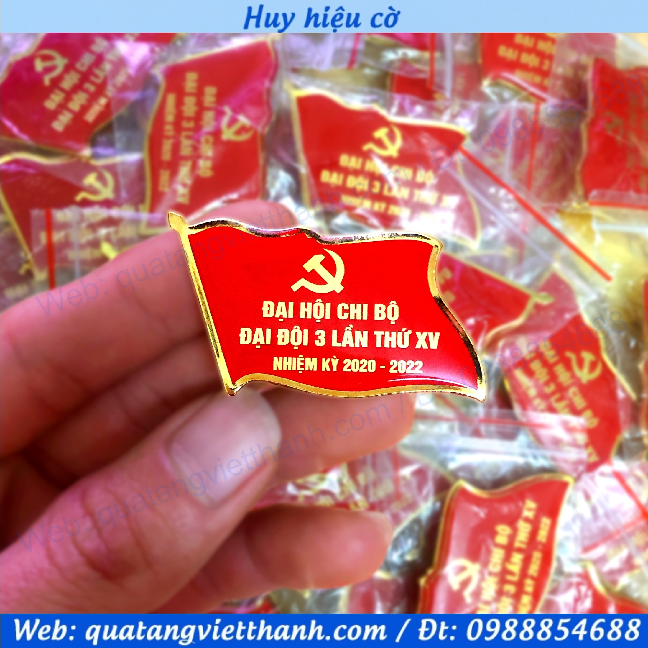 Huy hiệu cờ đảng