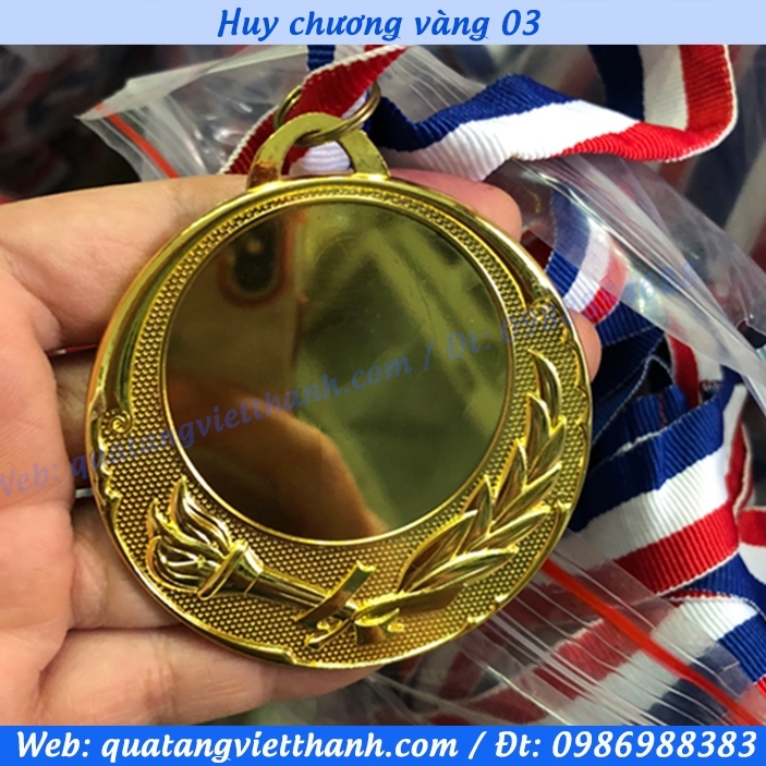 Phôi huy chương vàng 03