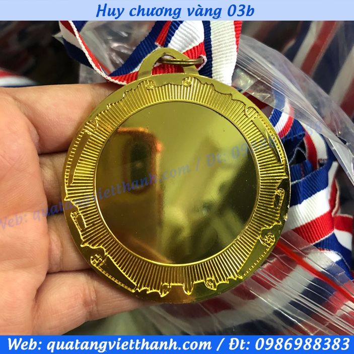 Phôi huy chương vàng 03b
