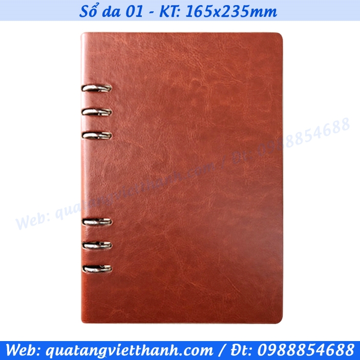 Sổ da VT1 - sổ còng